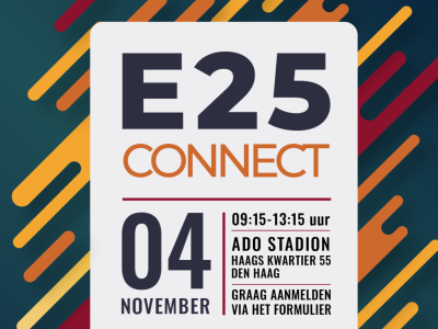 Uitnodiging: Stakeholdersbijeenkomst E25 Connect op 4 november in het ADO Stadion